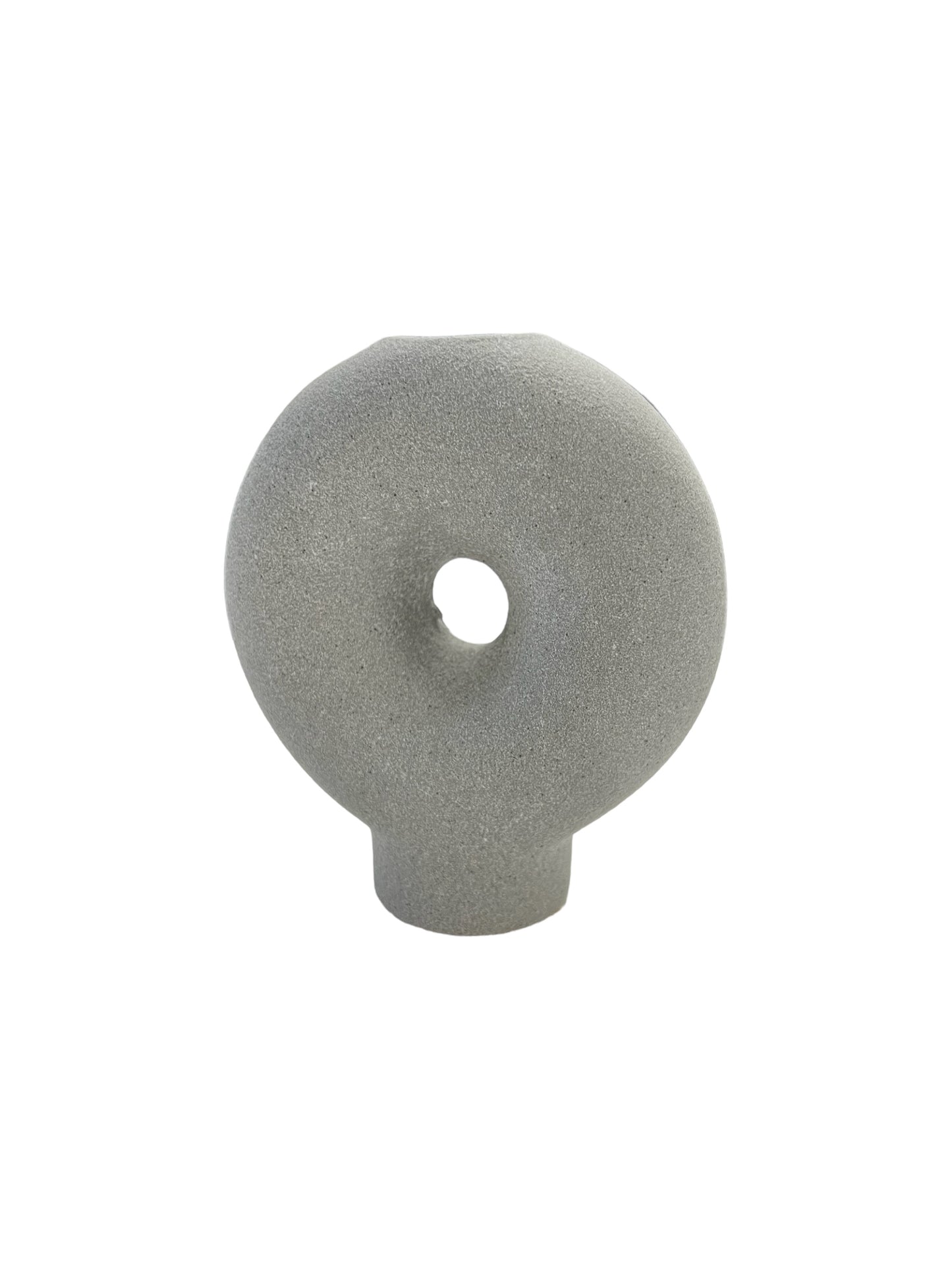Grey Candle Holder