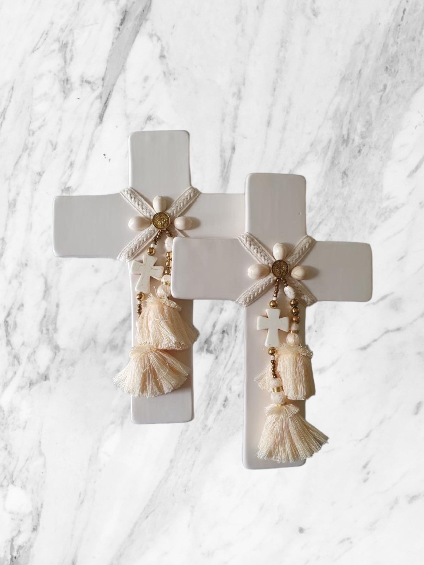 Seashell Cross